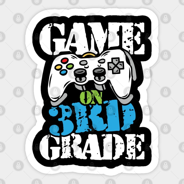 Game On 3rd Grade Sticker by AngelBeez29